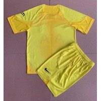 Tottenham Hotspur Torwart Fußballbekleidung Heimtrikot Kinder 2022-23 Kurzarm (+ kurze hosen)